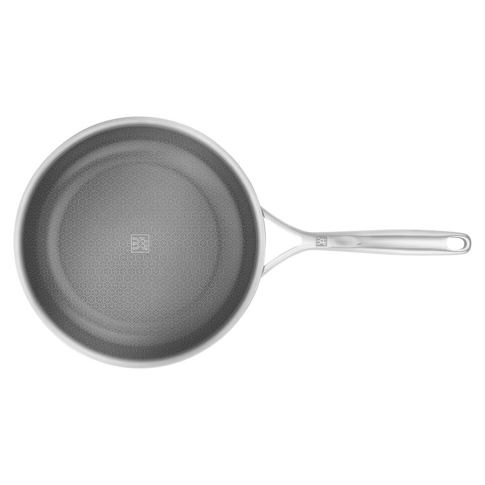 Zwilling Peak anti-aanbak ondiepe pan in roestvrij staal met Ceraforce Hycoat coating