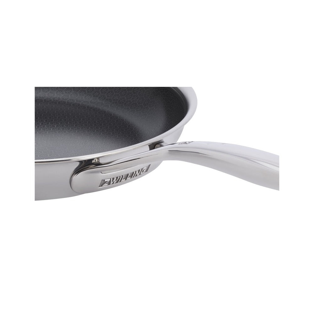 Zwilling Peak anti-aanbak ondiepe pan in roestvrij staal met Ceraforce Hycoat coating