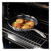 Zwilling Peak anti-aanbak ondiepe pan in roestvrij staal met Ceraforce Hycoat coating