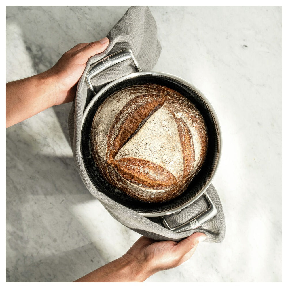 Zwilling Peak Olla Alta Antiadherente Con Tapa En Acero Inoxidable Con Revestimiento Ceraforce Hycoat