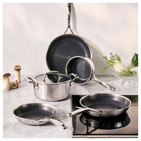 Zwilling Peak Antihaft-Töpfeset Aus Edelstahl Mit Ceraforce Hycoat Beschichtung - Set mit 5 Stück