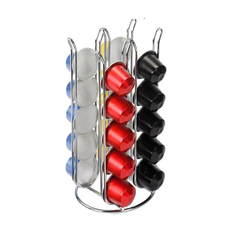 20 Pcs Ilsa Nespresso Capsule Holder for Cases In Stainless Steel