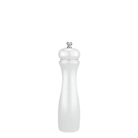 Ilsa Wooden Touch Salt and Pepper Mill In White Wood With Ceramic Grinder