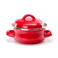 12 Cm Ilsa Mini Casserole En Fonte Émaillée