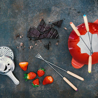 Ilsa Normandie Set de fondue en fonte Set de de 10 pz