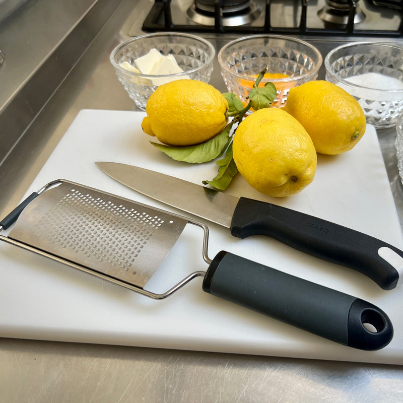 30 Cm Ilsa Micro Tech Chef Grattugia A Lama Spessa In Acciaio Inox
