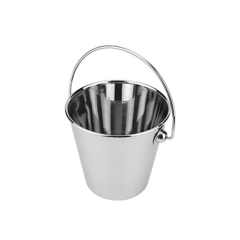 7 Cm Ilsa Miniporzioni Mini Secchiello Porta Snack In Acciaio Inox