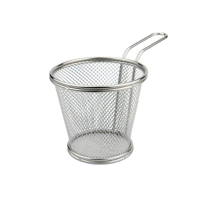 10 Cm Ilsa Mini Panier À Snack Rotondo En Acier Inoxydable 18/10