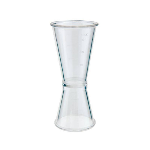 2 4 Cl Ilsa Crystal Double Jigger In Polycarbonate