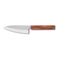 15 Cm Ilsa Asia Deba-Messer aus Edelstahl mit Holz
