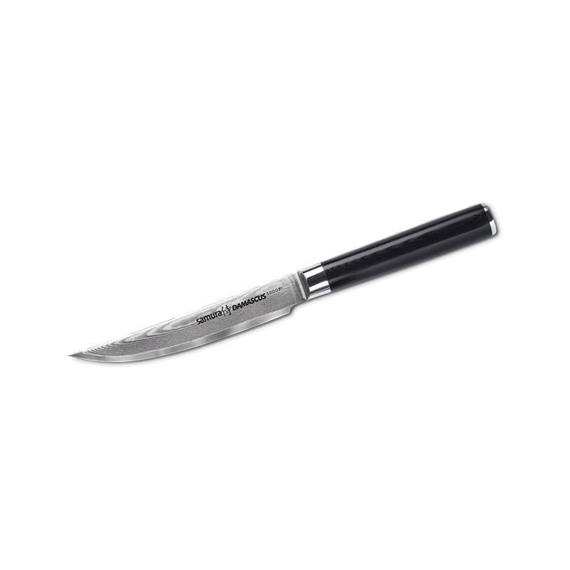 12 Cm Samura Damascus Steak Knife In Damascus Steel