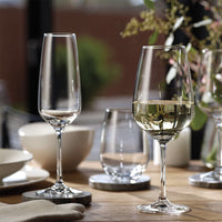 35 Cl Villeroy And Boch Voice White Wine Glass in Glass Set of 4 Pieces