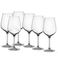 53 Cl Nude Refine Copa de Vino Tinto en Vidrio - Set de 6 Piezas