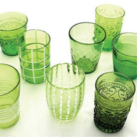 Zafferano Melting Pot water glass in glass - set of 6 pieces