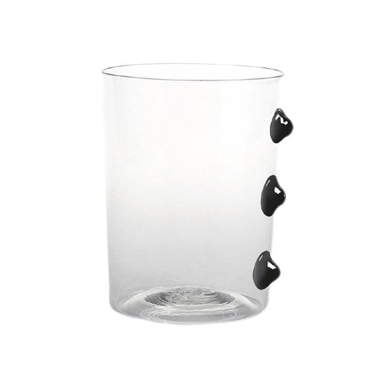 37 Cl Zafferano Petoni Verre À Eau 3 Points Verticaux En Verre Borosilicate Set 6 Pezzi
