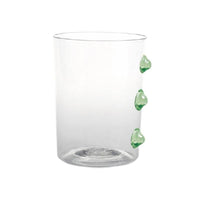 37 Cl Zafferano Petoni Verre À Eau 3 Points Verticaux En Verre Borosilicate Set 6 Pezzi