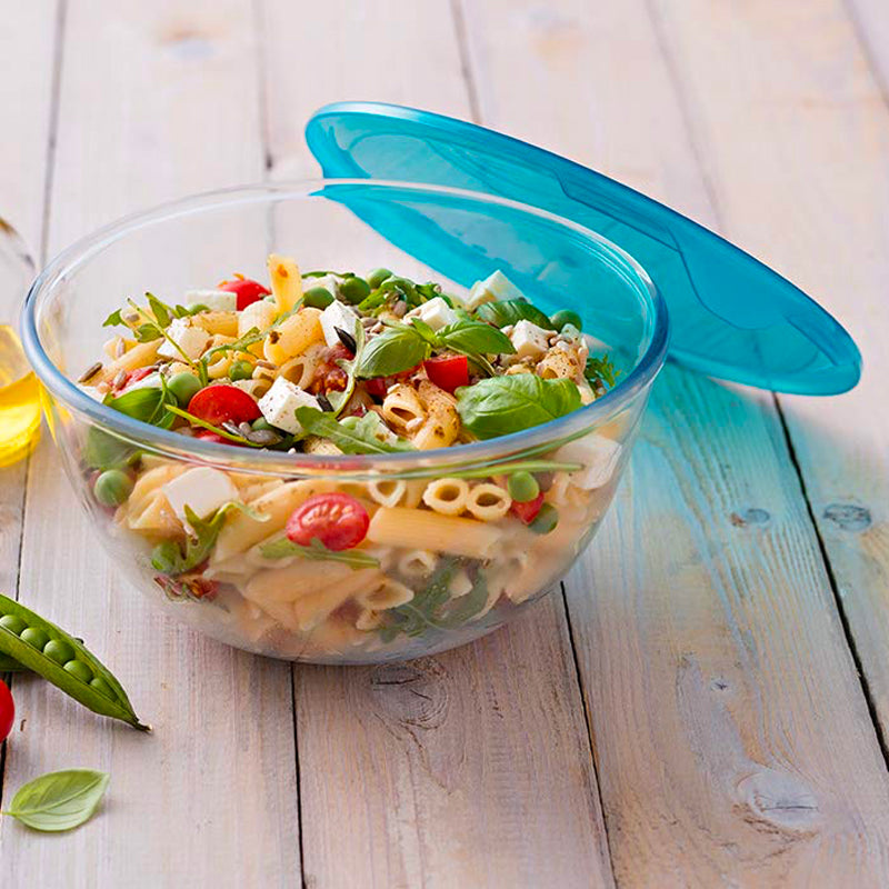 Pyrex Prep And Store Coupe Polyvalente Avec Couvercle En Verre Borosilicate