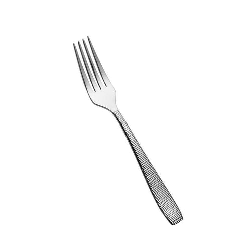 Churchill Bamboo Table Fork in Stainless Steel Set of 12 Pcs