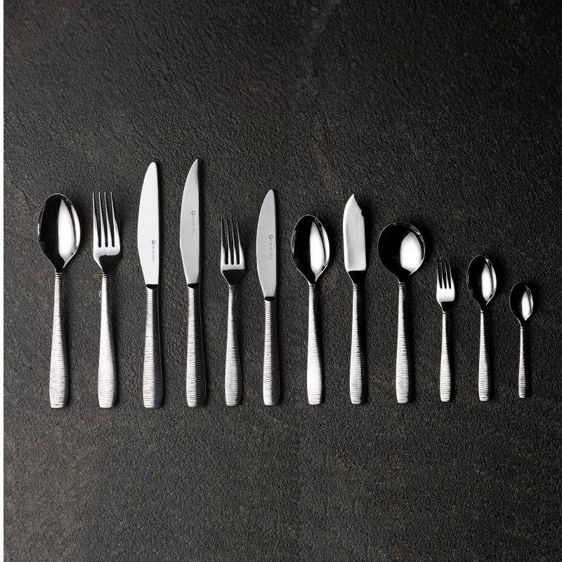 Churchill Bamboo Cuillère à thé en acier inox Set de 12 pz