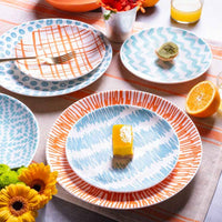 Tognana Louise Agua Dinnerware Set In Ceramic Set 18 Pcs
