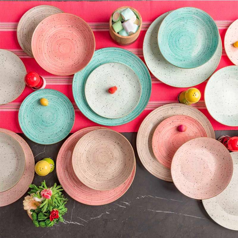 Tognana Metropolis Vajilla En Porcelana Set 18 Pz