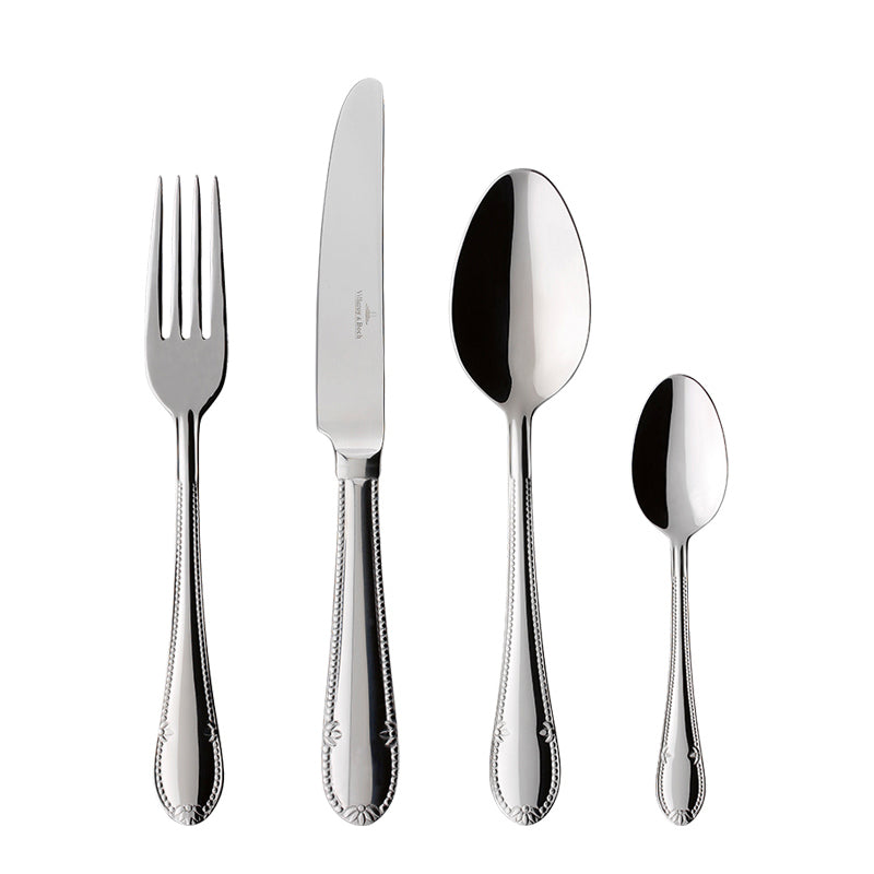 Villeroy And Boch Mademoiselle Servizio Posate In Acciaio Inox Set 24 Pz