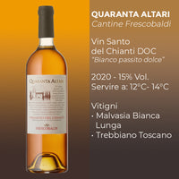 Quaranta Altari Vin Santo Del Chianti Doc 2020 Cantina Frescobaldi