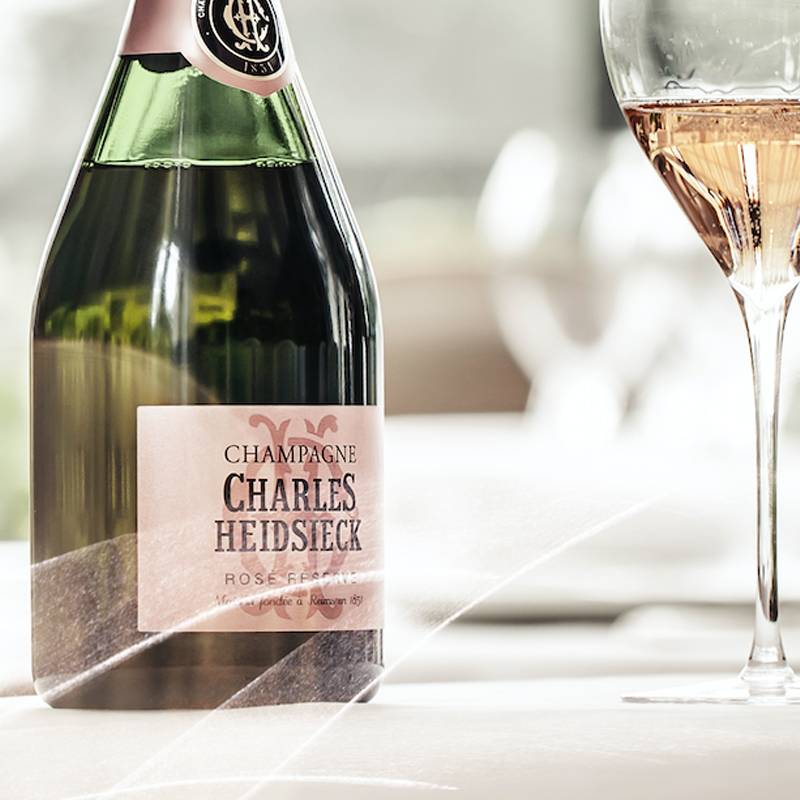 Riserva Brut Rose Champagne Aoc Rose Charles Heidsieck