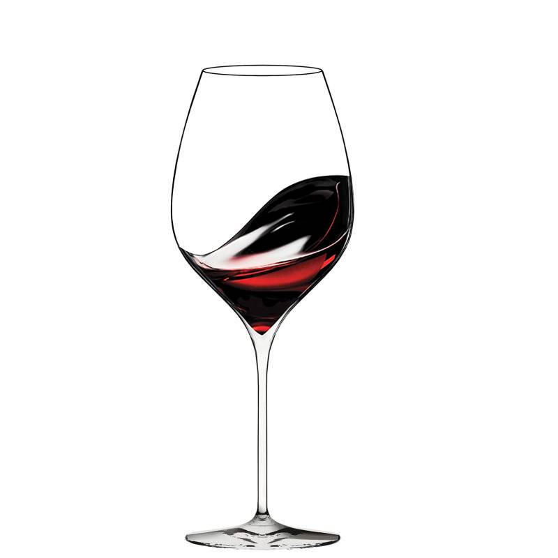 72 Cl Italesse Masterclass Xtreme Copa de vino tinto de vidrio Set de 2 piezas