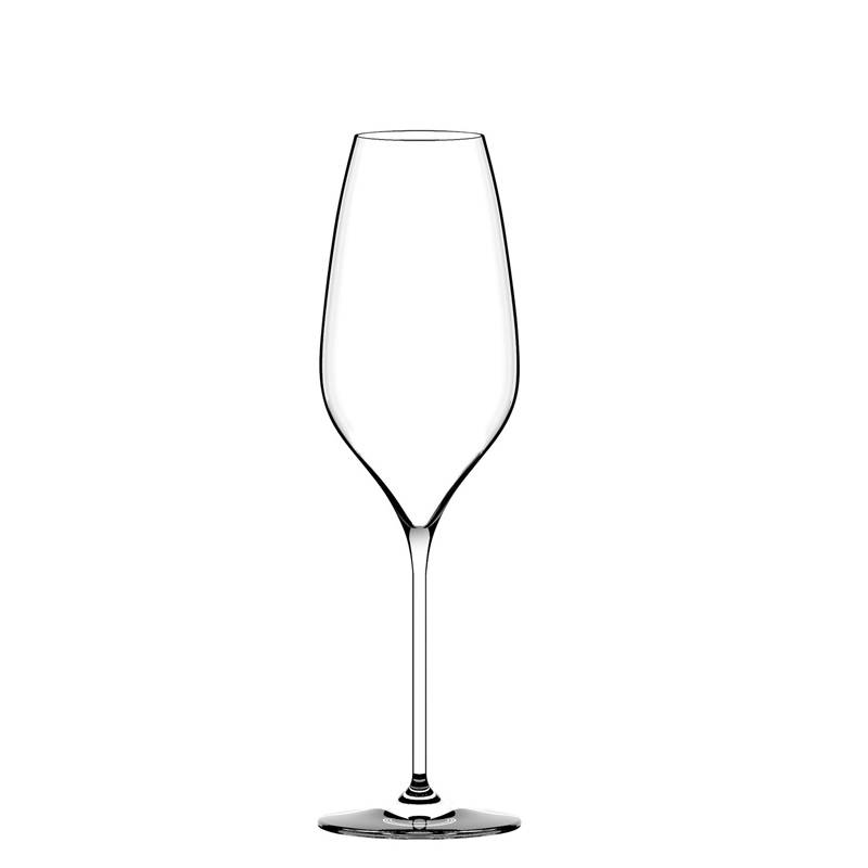 29 Cl Italesse Richard Juhlin Optimum Flûte à Champagne en Verre Set 2 Pcs