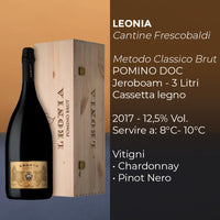 Leonia Brut Pomino Doc 2017 Jeroboam In Houten Kist Cantina Frescobaldi