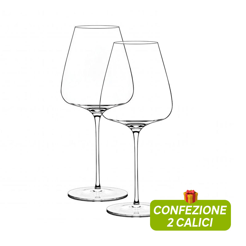 71 Cl Italesse T Made 70 Copa Vino Tinto En Vidrio Set de 2 Piezas