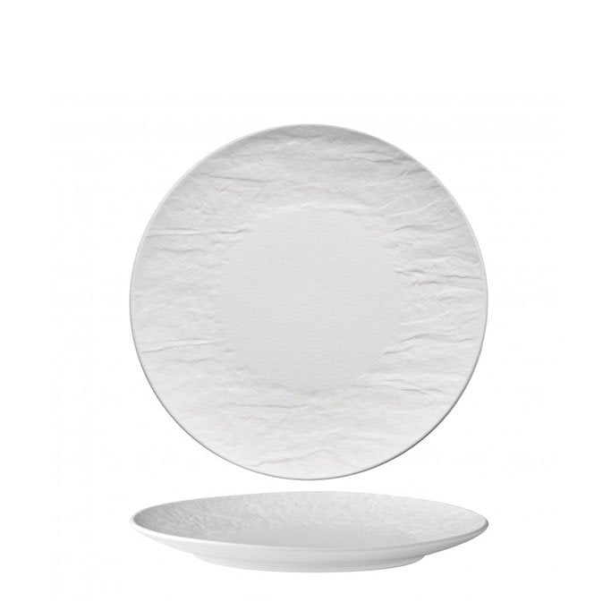 27 Cm Erosion Assiette plate en porcelaine Set 3 Pcs