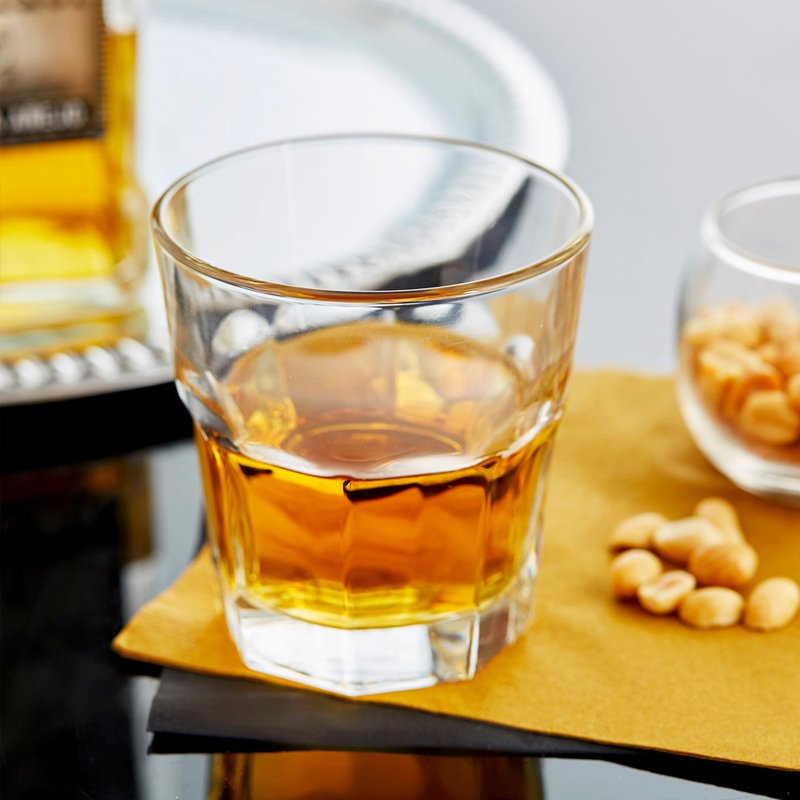 29 6 Cl Onis Gibraltar Verre à whisky en verre Set de 12 pièces