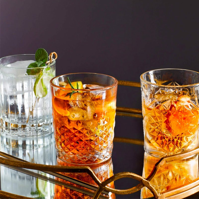 35 5 Cl Onis Carats Whisky Glass in Glass Set of 12 Pieces