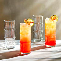 47 Cl Onis Tiki Trinkglas aus Glas Set mit 12 Teilen