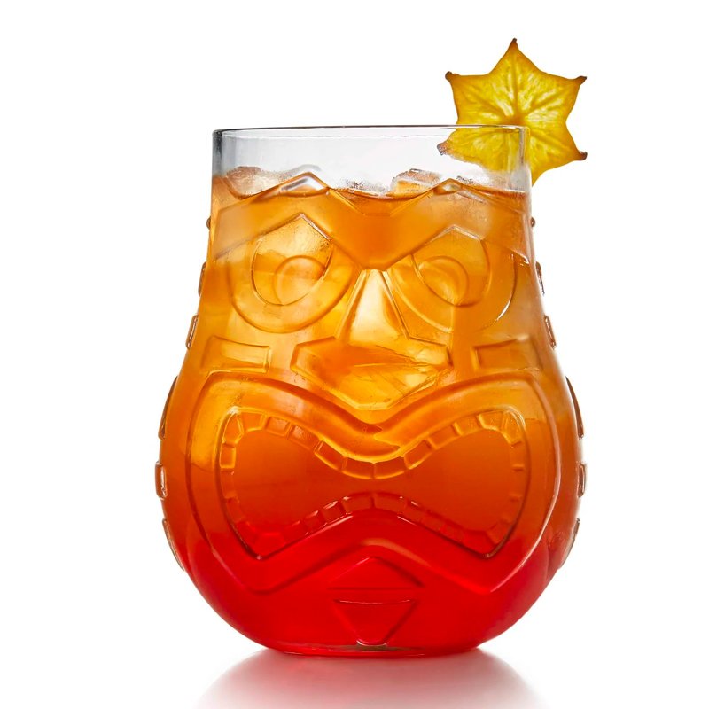 47 Cl Onis Tiki Split Verre à cocktail en verre Set de 12 pièces