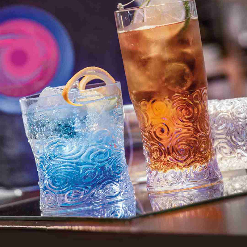32 Cl Rcr Sound Soul Vaso de whisky de vidrio Set de 6 piezas