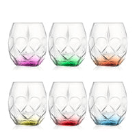 38 Cl Rcr Alkemist Soft Drink Glass in Glass Set of 6 Pieces
