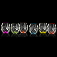 38 Cl Rcr Alkemist Soft Drink Glass in Glass Set of 6 Pieces
