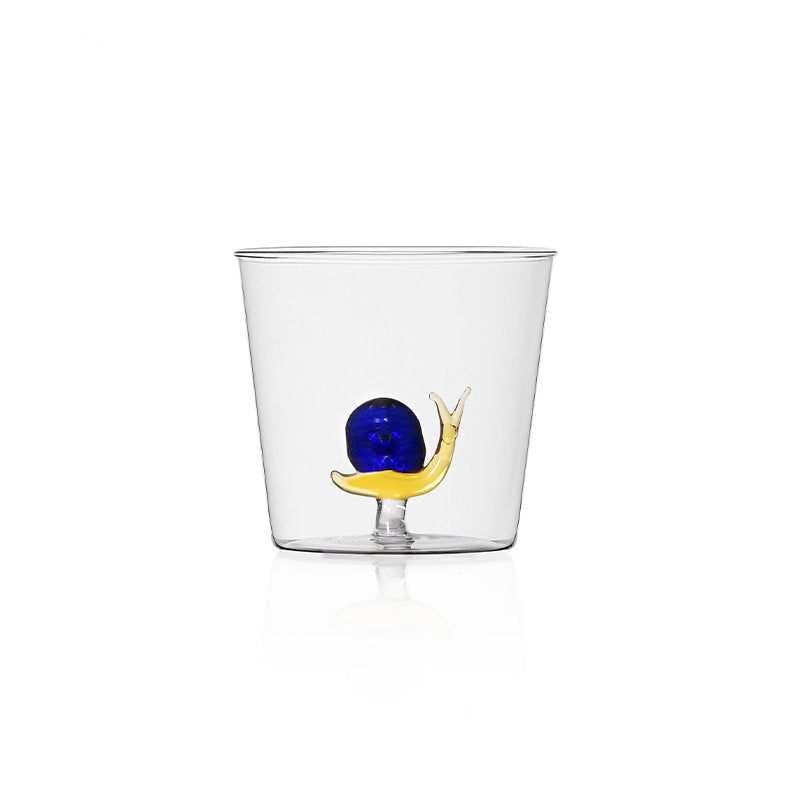 35 Cl Ichendorf Animal Farm Bicchiere Acqua In Vetro Borosilicato Set 6 Pezzi