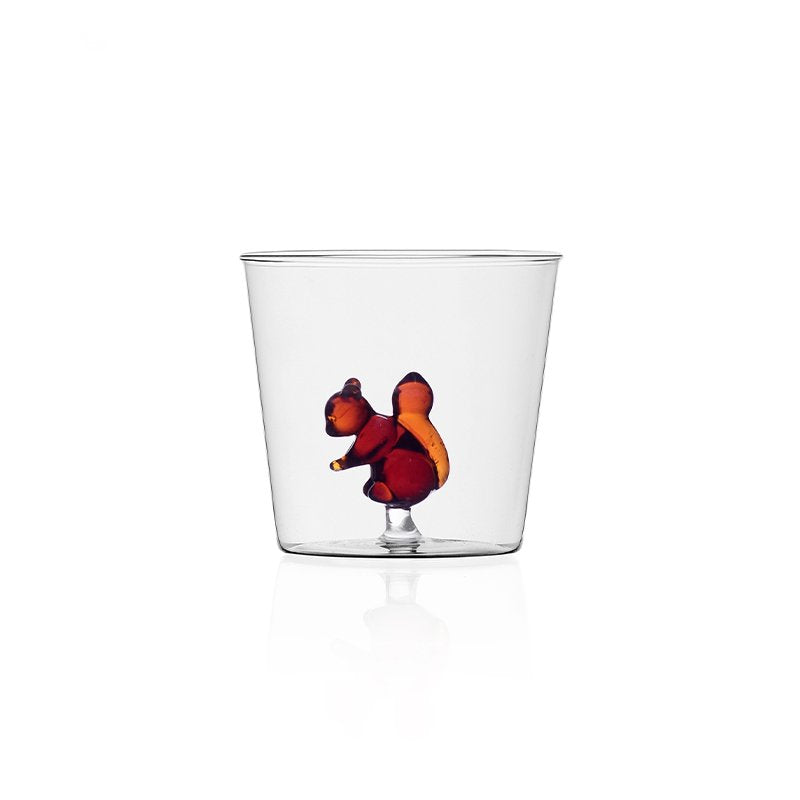 35 Cl Ichendorf Animal Farm Bicchiere Acqua In Vetro Borosilicato Set 6 Pezzi