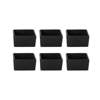 6X6 Cm Etna Petite Coupe En Porcelaine Set de 6 Pcs