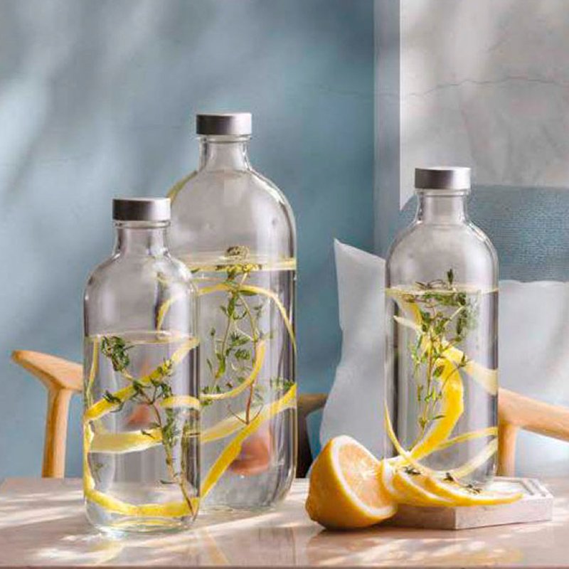 54 Cl Pasabahce Iconic Water Bottle In Glass Set of 6 Pcs