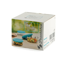 Pasabahce Polar Food Storage Containers In Glass Set 3 Pcs