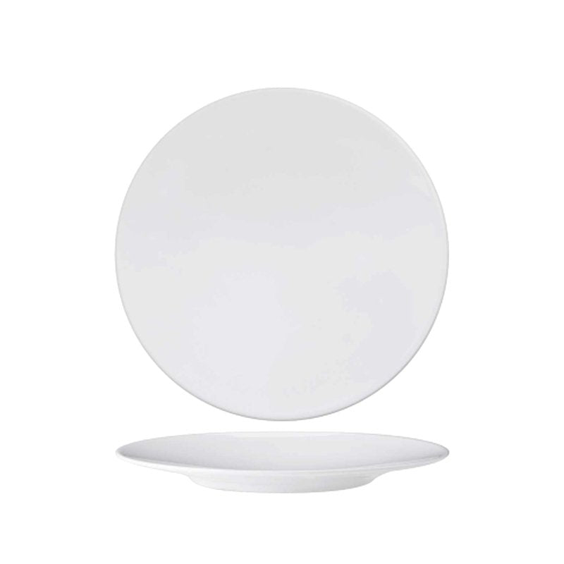 30 5 Cm Essentia Coup Plato Llano En Porcelana Set 6 piezas