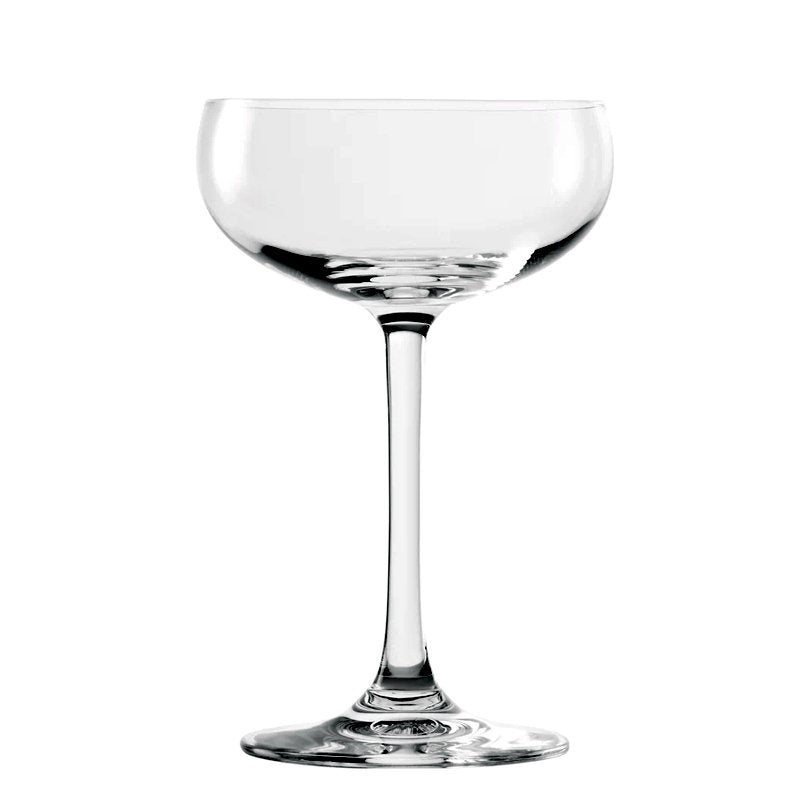 23 Cl Stolzle Lausitz Jive Champagne coupe in glas Set 6 st