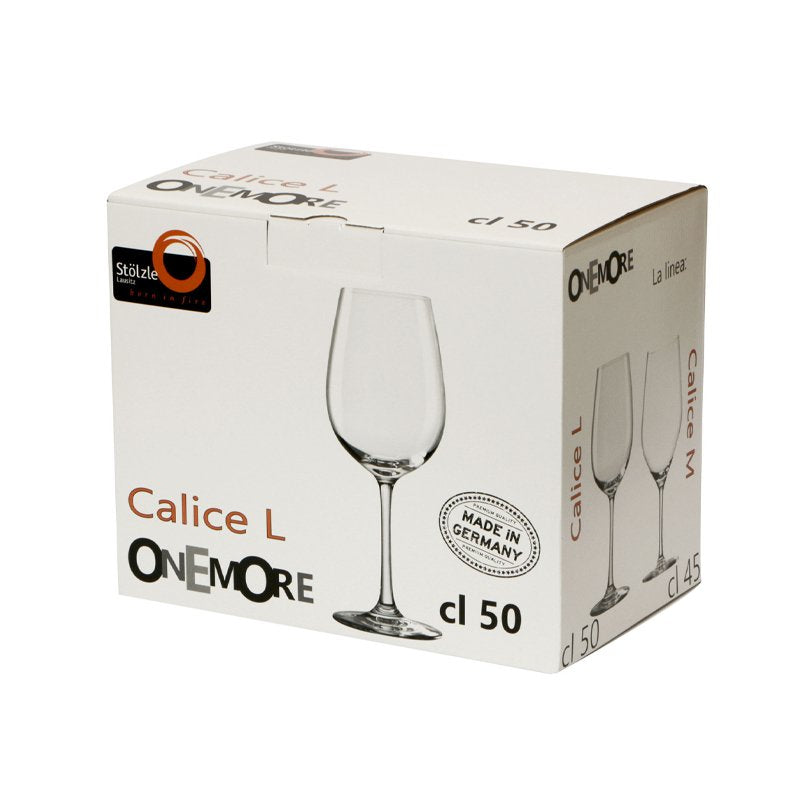 50 Cl Stolzle Lausitz Onemore Copa Multiusos De Vidrio Set de 6 Pzas