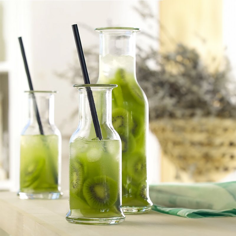 1 Litro Stolzle Lausitz Purity Carafe En Verre Set 6 Pcs