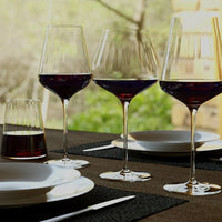 64 Cl Stolzle Lausitz Symphony Verre à vin rouge Bordeaux en verre Set de 6 pièces
